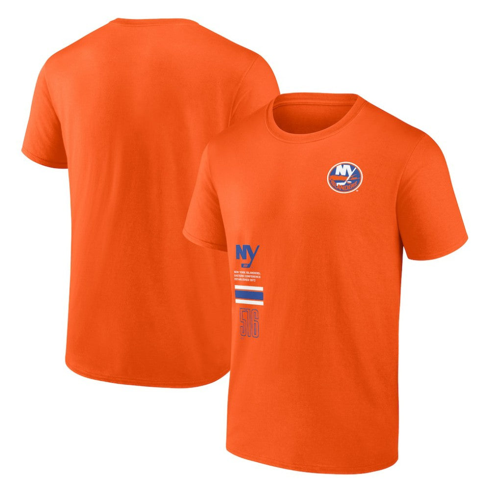 New York Islanders Fanatics Represent T-Shirt - Orange T-shirts