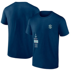 Seattle Kraken Fanatics Represent T-Shirt - Deep Sea Blue T-shirts