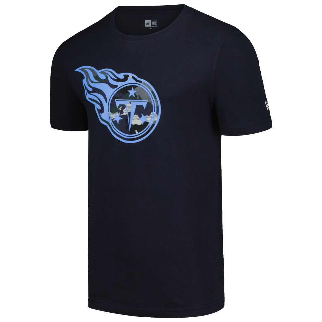 Tennessee Titans New Era Camo Logo T-Shirt - Navy discount