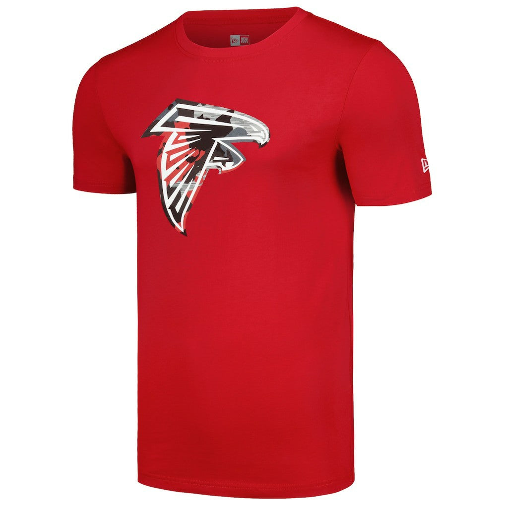Atlanta Falcons New Era Camo Logo T-Shirt - Red discount