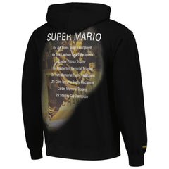 Mario Lemieux Pittsburgh Penguins Mitchell & Ness Premium Name & Number Fleece Pullover Sweatshirt - Black Sweatshirts