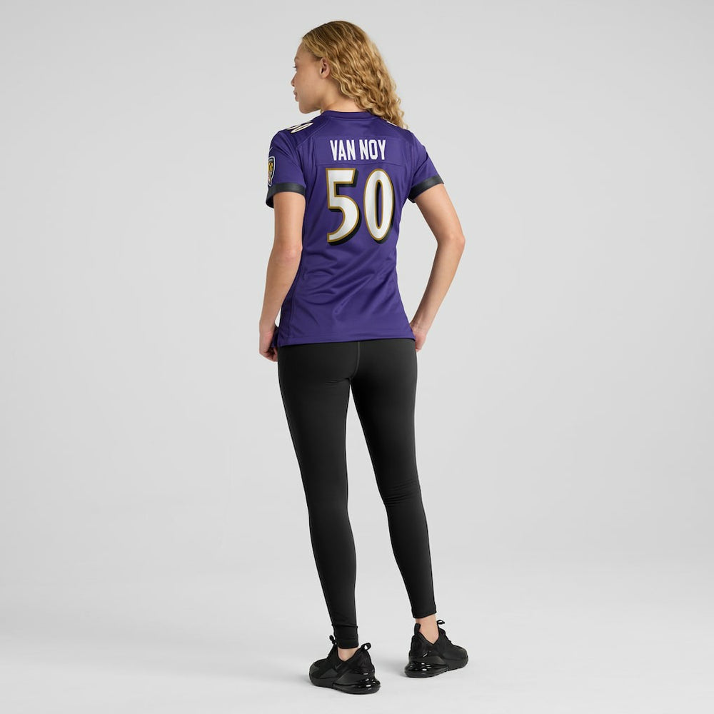 Kyle Van Noy Baltimore Ravens Women's Game Jersey - Purple outlet