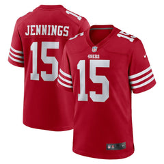 Jauan Jennings San Francisco 49ers Game Jersey - Scarlet discount