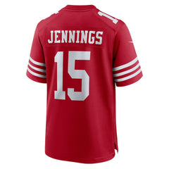 Jauan Jennings San Francisco 49ers Game Jersey - Scarlet discount