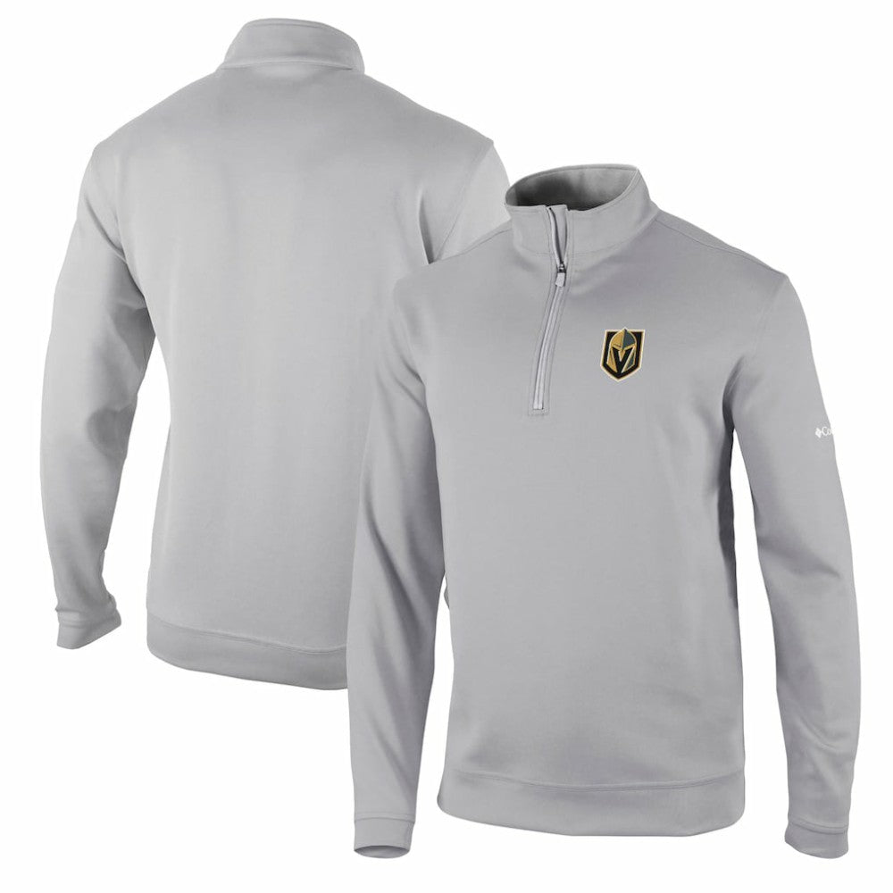 Vegas Golden Knights Columbia Wickham Hills Omni-Wick Quarter-Zip Jacket - Gray Jackets