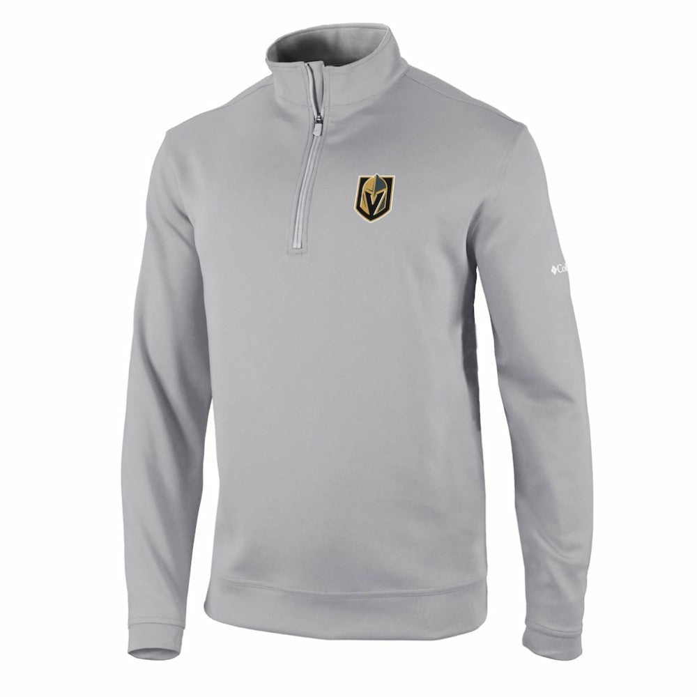 Vegas Golden Knights Columbia Wickham Hills Omni-Wick Quarter-Zip Jacket - Gray Jackets