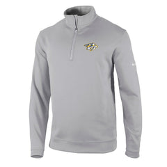 Nashville Predators Columbia Wickham Hills Omni-Wick Quarter-Zip Jacket - Gray Jackets