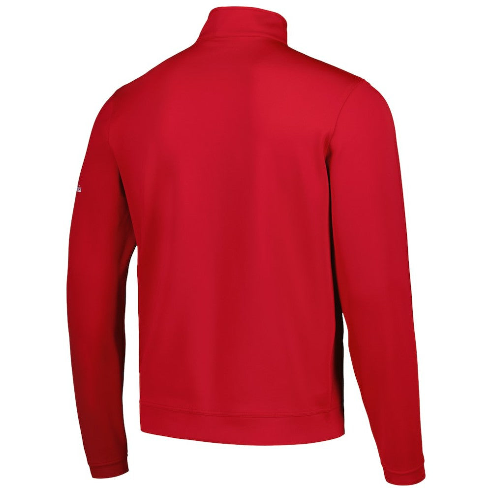 New Jersey Devils Columbia Wickham Hills Omni-Wick Quarter-Zip Jacket - Red Jerseys