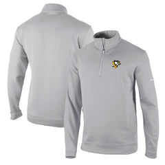 Pittsburgh Penguins Columbia Wickham Hills Omni-Wick Quarter-Zip Jacket - Gray Jackets