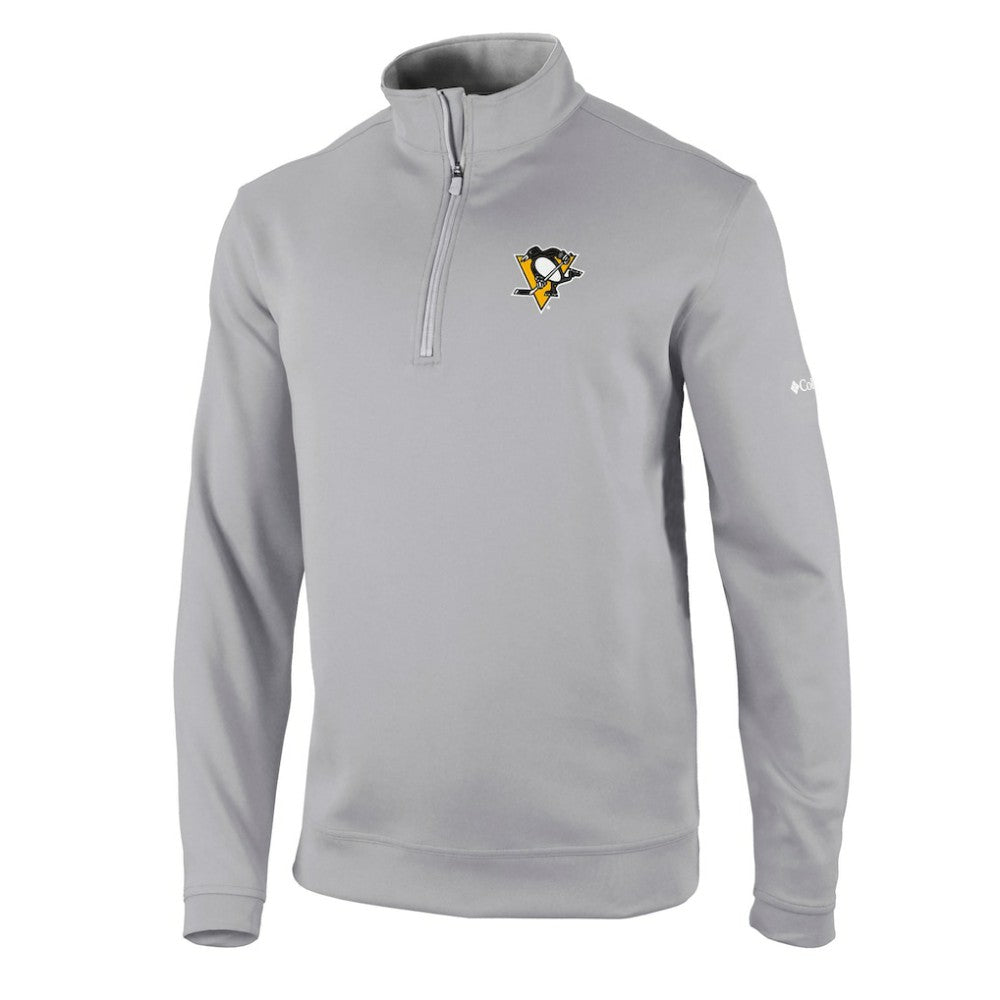 Pittsburgh Penguins Columbia Wickham Hills Omni-Wick Quarter-Zip Jacket - Gray Jackets