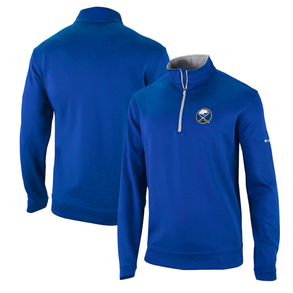 Buffalo Sabres Columbia Wickham Hills Omni-Wick Quarter-Zip Jacket - Royal Jackets