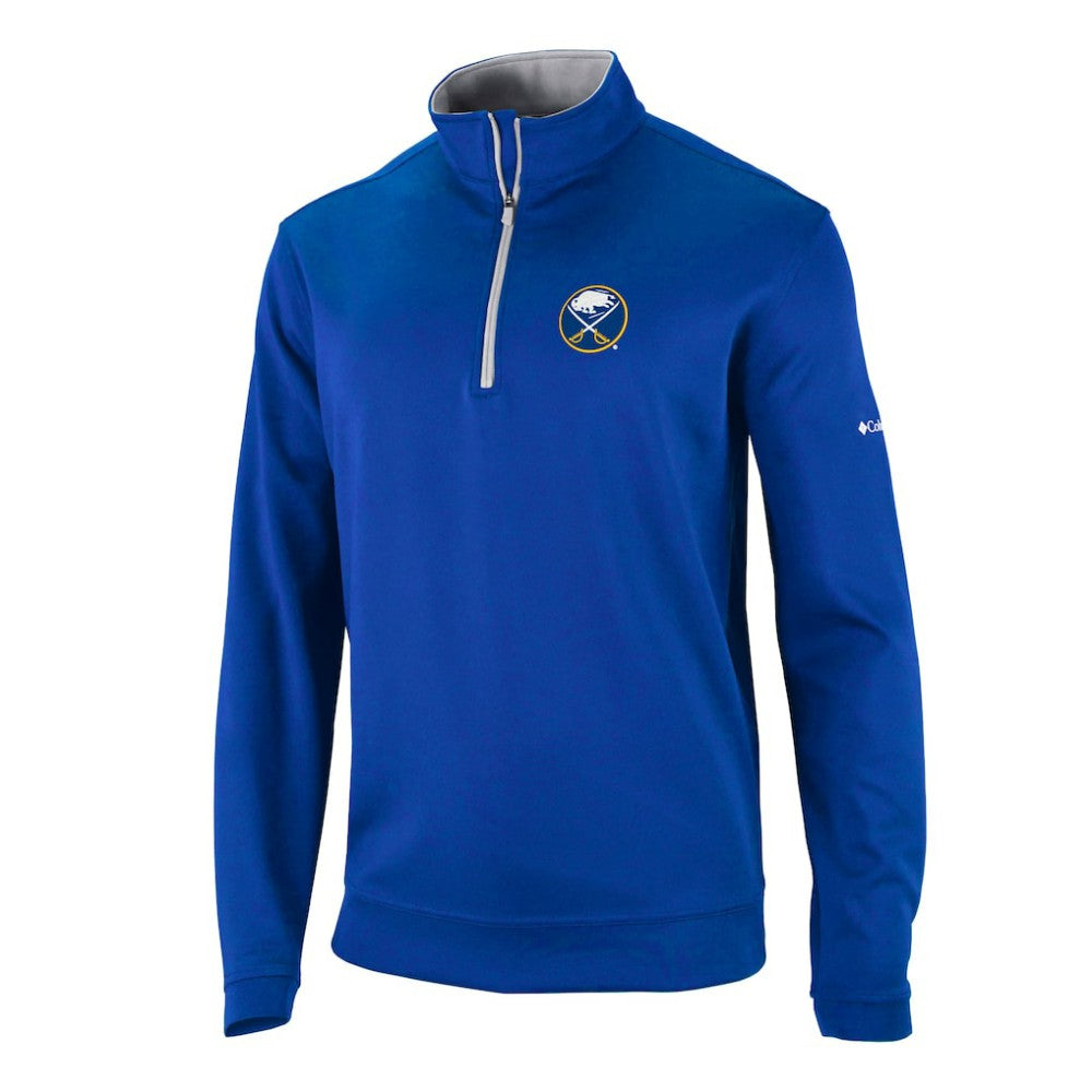 Buffalo Sabres Columbia Wickham Hills Omni-Wick Quarter-Zip Jacket - Royal Jackets