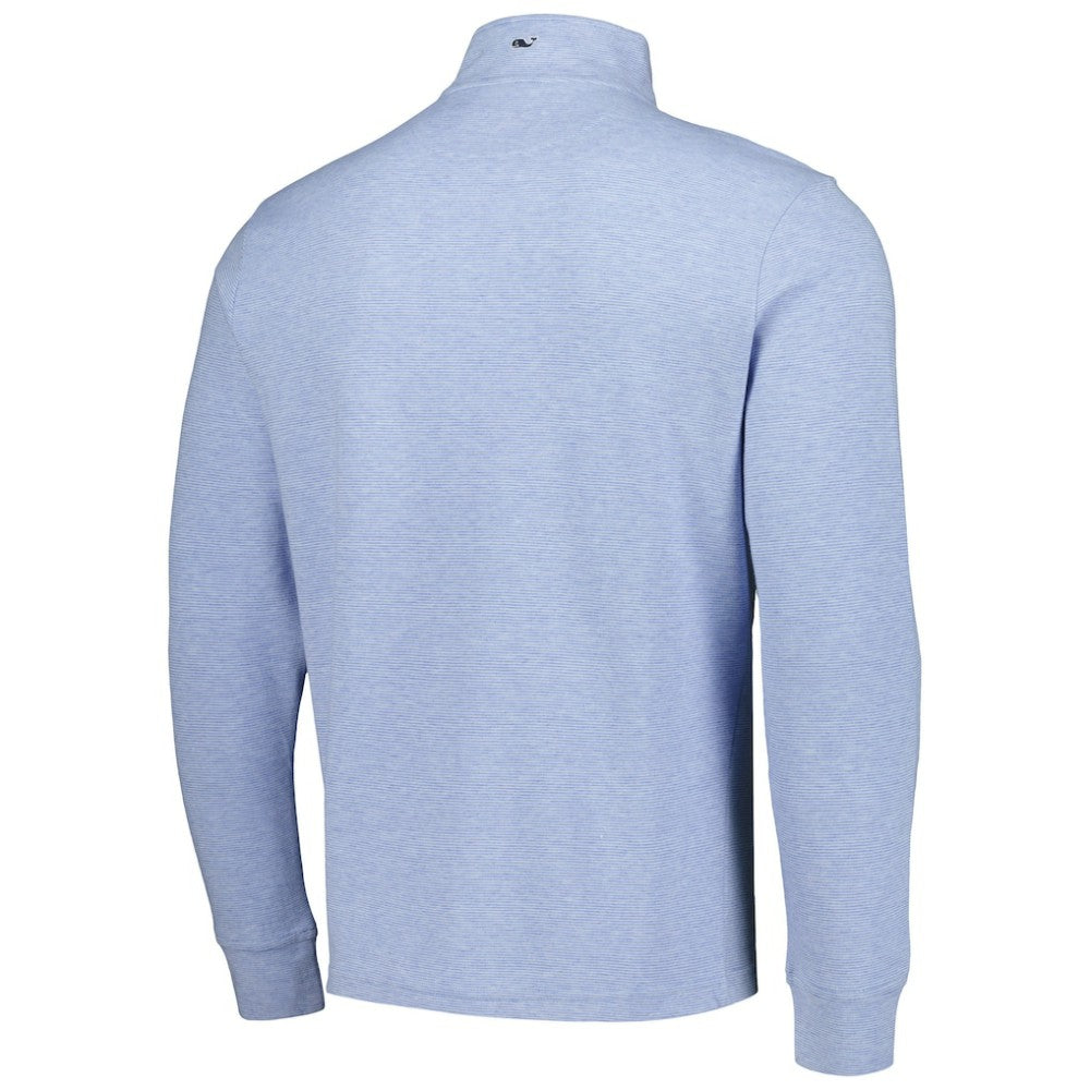 Texas Rangers Vineyard Vines Saltwater Quarter-Zip Jacket Light Blue
