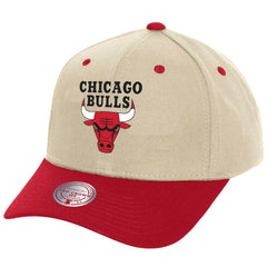 Chicago Bulls Game On Two-Tone Pro Crown Adjustable Hat - Cream for sale
