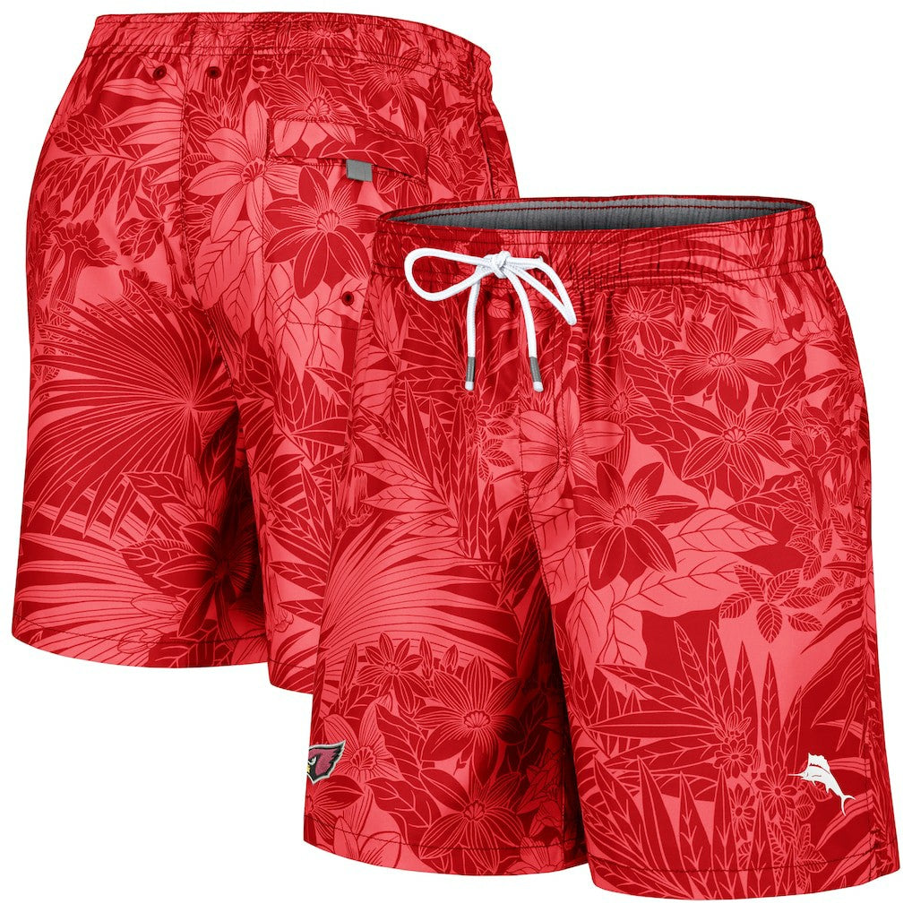 Arizona Cardinals Santiago Palms Board Shorts - Cardinal online