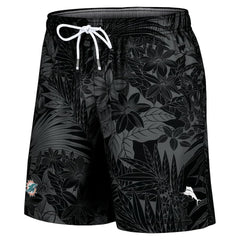 Miami Dolphins Santiago Palms Board Shorts - Black discount
