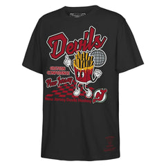 New Jersey Devils Mitchell & Ness Youth Concession Stand T-Shirt - Black T-shirts