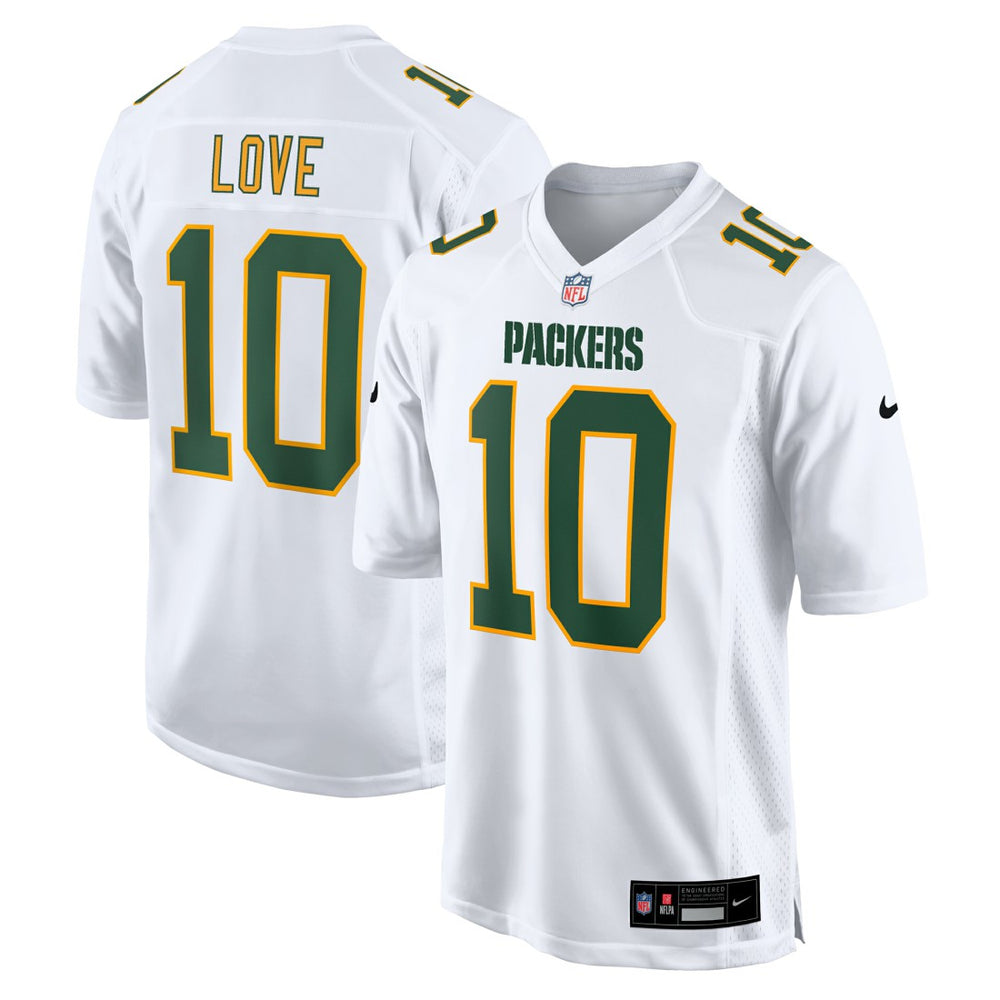 Jordan Love Green Bay Packers Fashion Game Jersey - White for sale