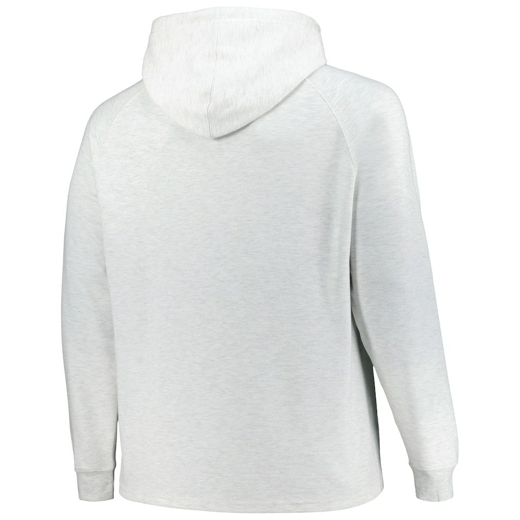 Golden State Warriors Big & Tall Raglan Tri-Blend Pullover Hoodie sale - Ash cheap