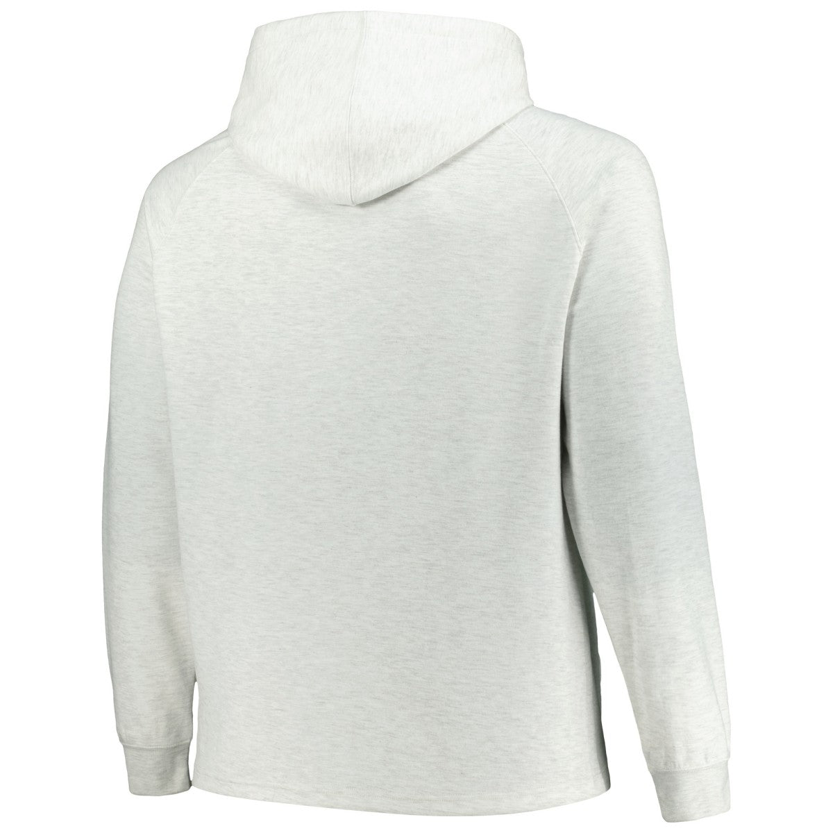 Milwaukee Bucks Big & Tall Raglan Tri-Blend Pullover Hoodie - Ash on sale