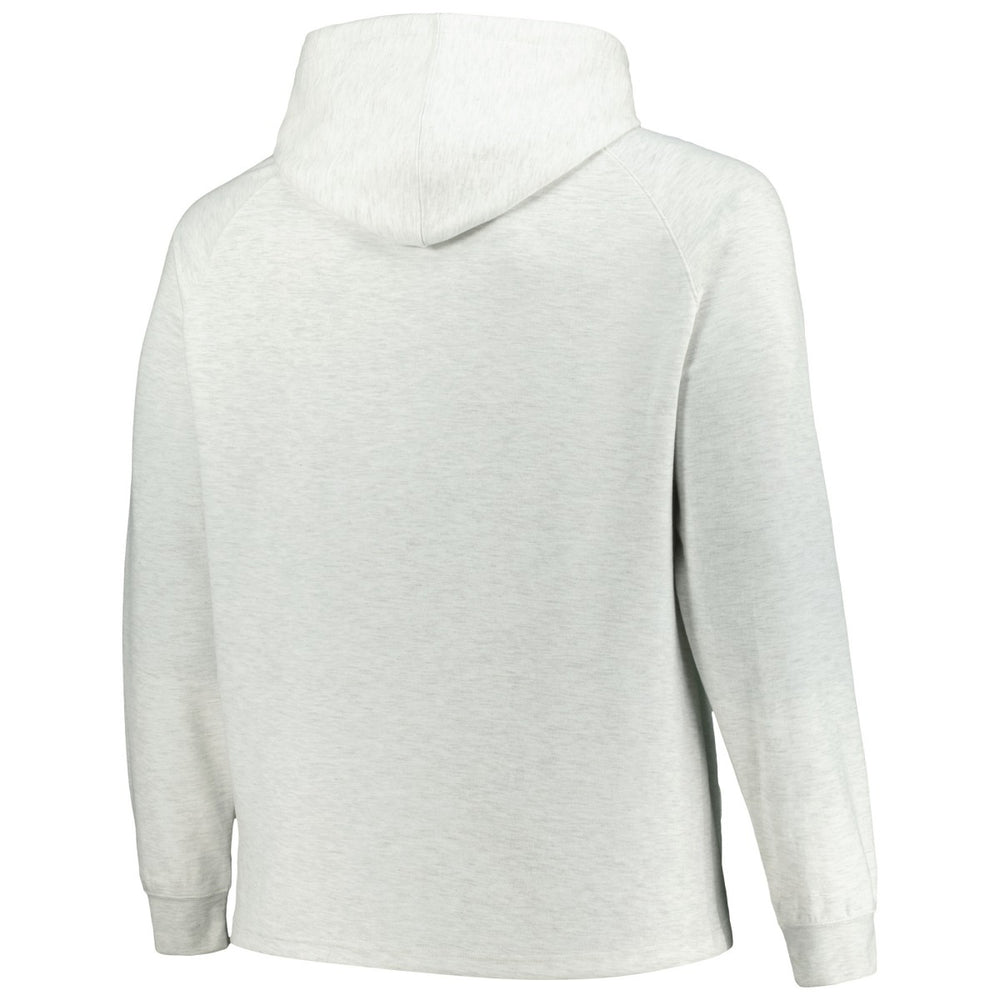 Milwaukee Bucks Big & Tall Raglan Tri-Blend Pullover Hoodie - Ash on sale