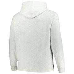 Milwaukee Bucks Big & Tall Raglan Tri-Blend Pullover Hoodie - Ash on sale