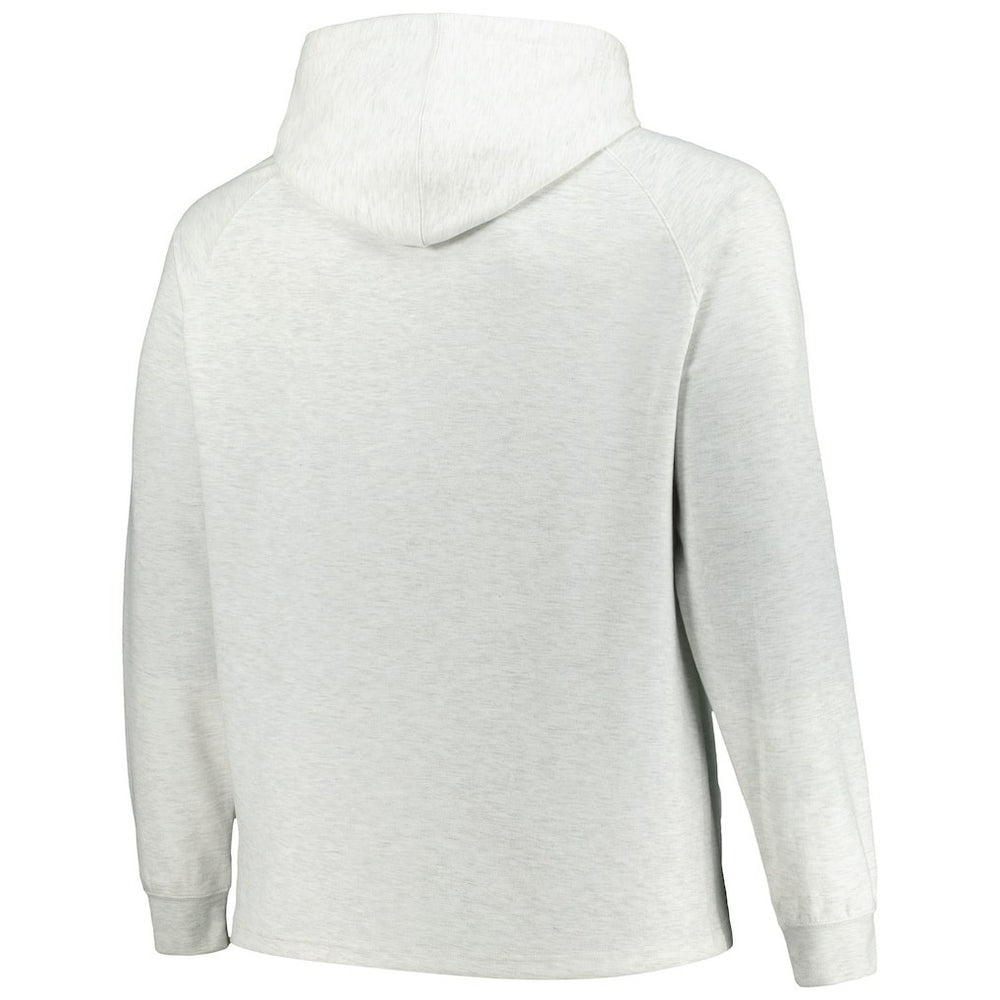 Chicago Bulls Big & Tall Raglan Tri-Blend Pullover Hoodie sale - Ash for sale