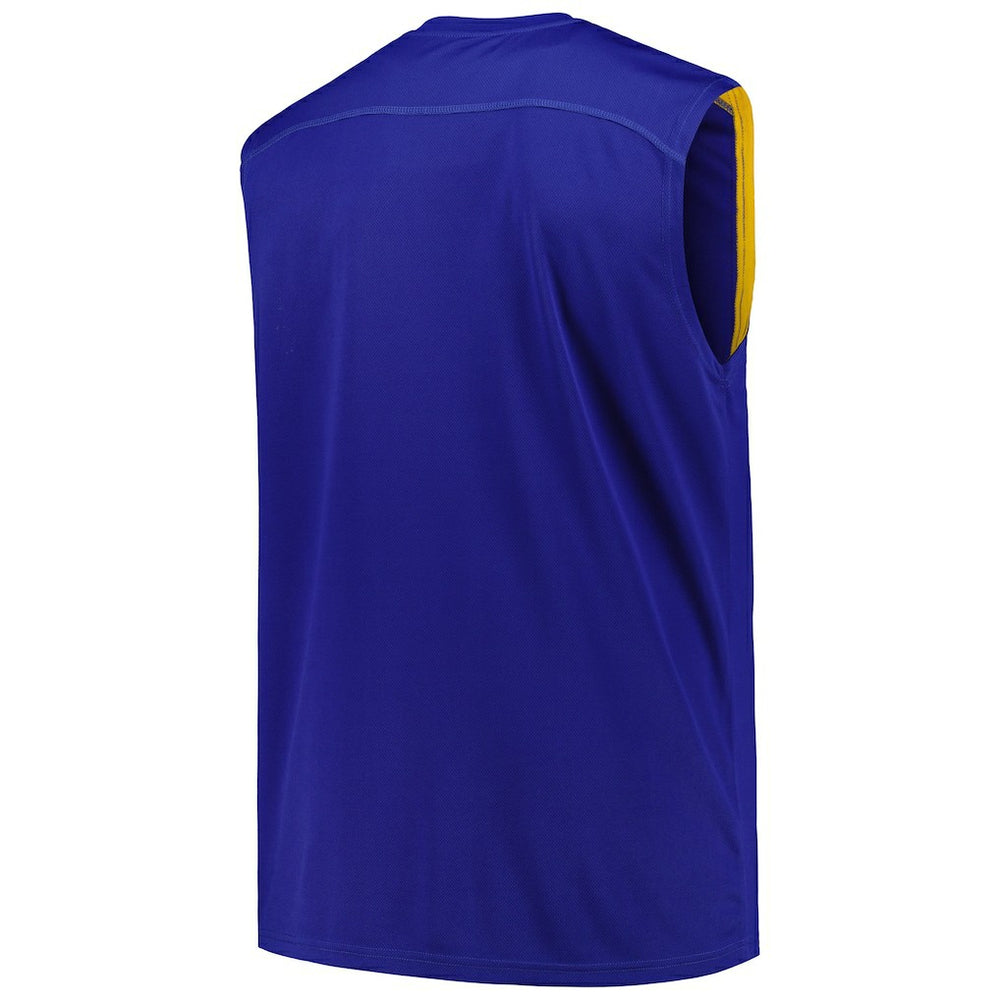 Golden State Warriors Big & Tall Birdseye Muscle Tank Top sale - Royal for sale