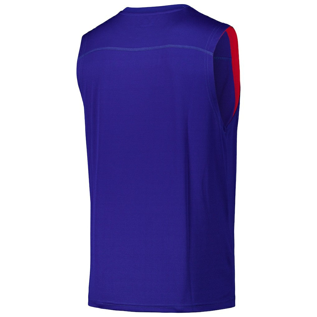 Philadelphia 76ers Birdseye Muscle Tank Top - Royal online