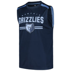 Memphis Grizzlies Birdseye Muscle Tank Top - Navy for sale