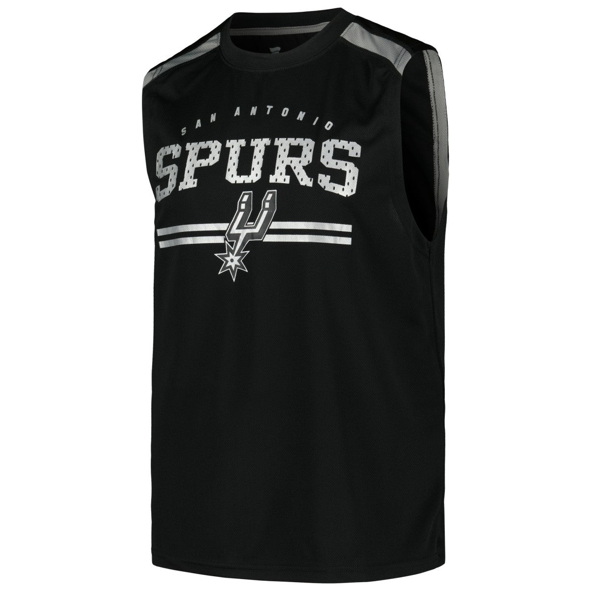 San Antonio Spurs Birdseye Muscle Tank Top - Black sale