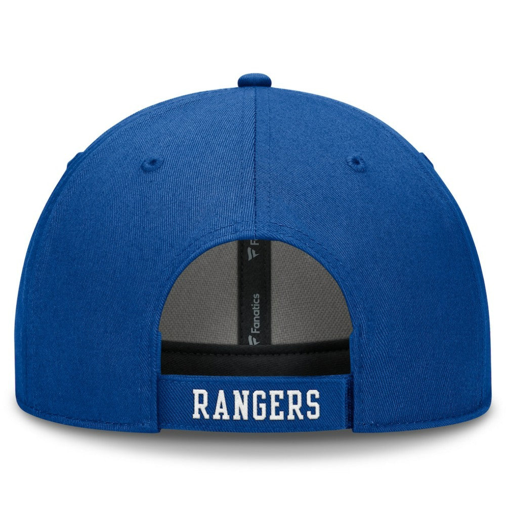 New York Rangers Fanatics Tore Adjustable Hat - Blue Hats