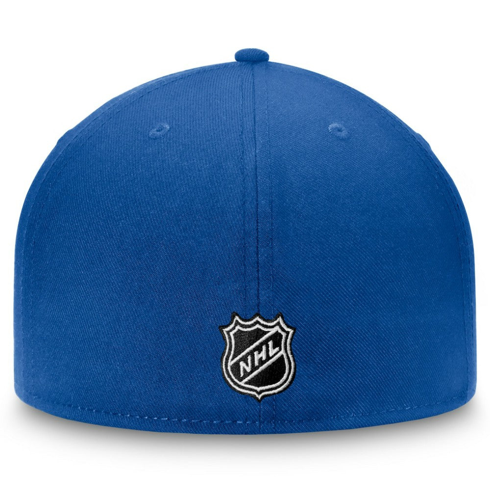 New York Rangers Fanatics Core Primary Logo Fitted Hat - Royal Hats