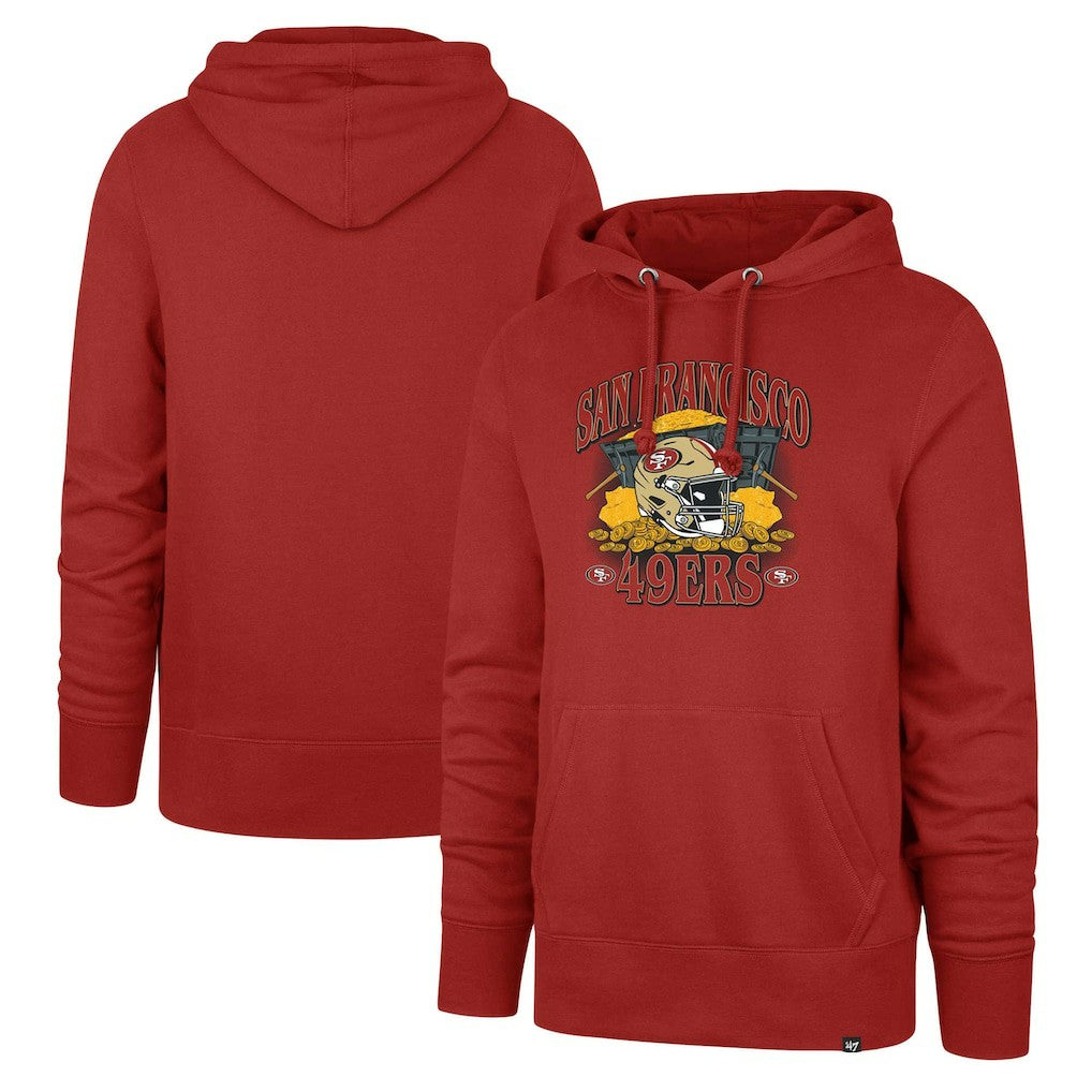 San Francisco 49ers '47 Men's Regional Headline Hoodie - Scarlet outlet