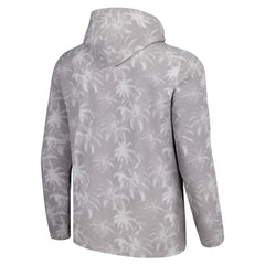 San Francisco Giants Tommy Bahama Palm Frenzy Hoodie Long Sleeve T-Shirt Gray