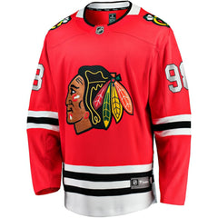 Connor Bedard Chicago Blackhawks Fanatics Home Breakaway Player Jersey - Red Jerseys