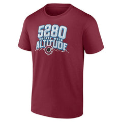 Colorado Avalanche Fanatics Local T-Shirt - Burgundy T-shirts