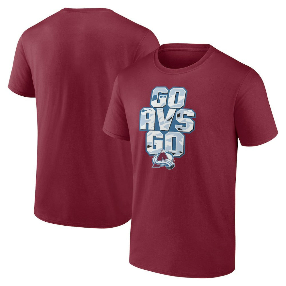 Colorado Avalanche Fanatics Local T-Shirt - Burgundy T-shirts