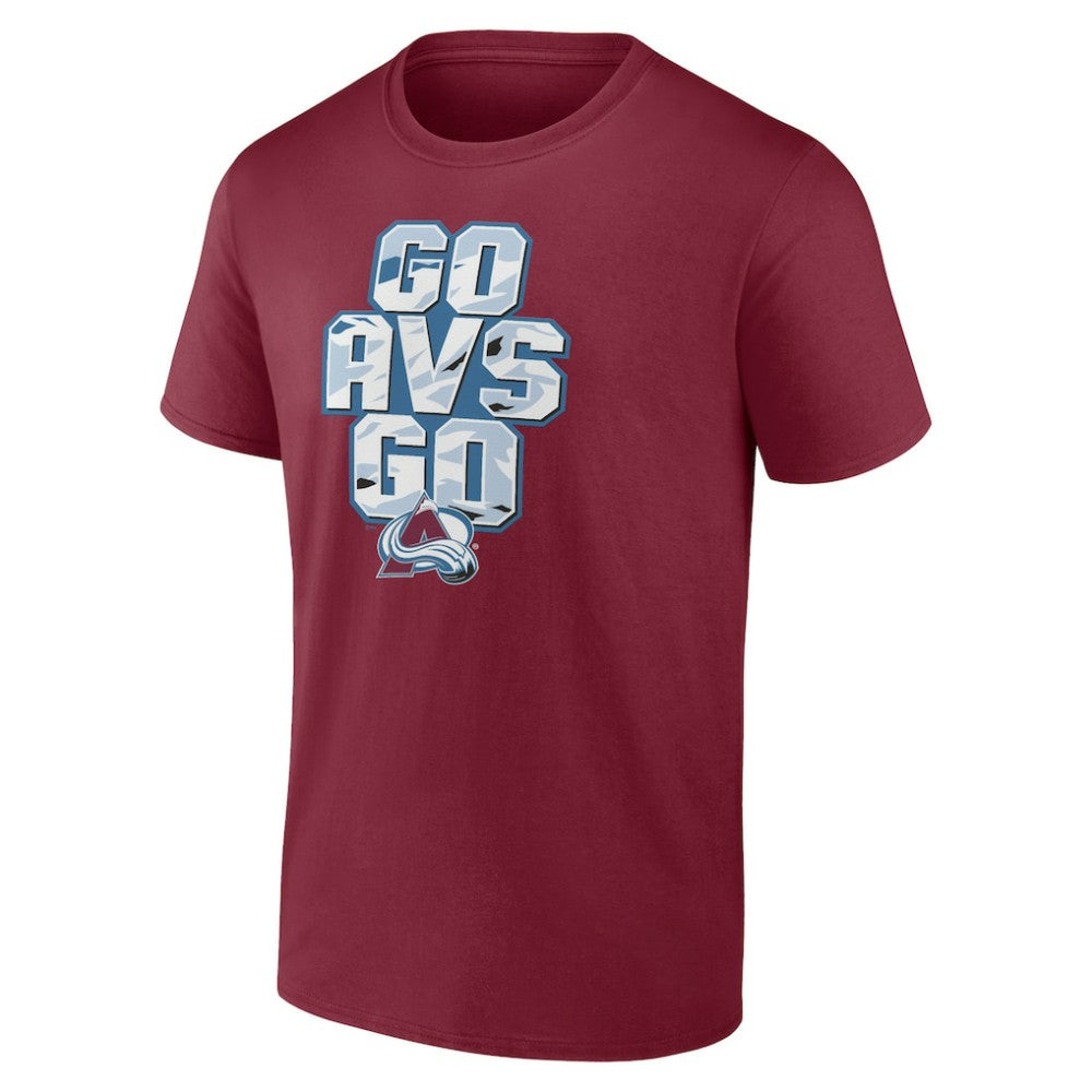 Colorado Avalanche Fanatics Local T-Shirt - Burgundy T-shirts