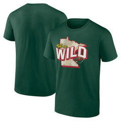 Minnesota Wild Fanatics Local T-Shirt - Green T-shirts