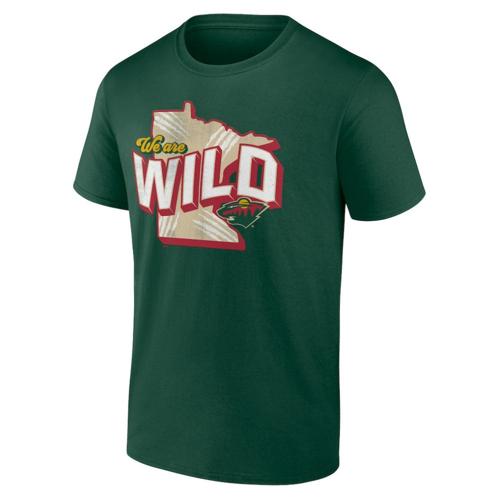 Minnesota Wild Fanatics Local T-Shirt - Green T-shirts