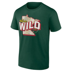 Minnesota Wild Fanatics Local T-Shirt - Green T-shirts