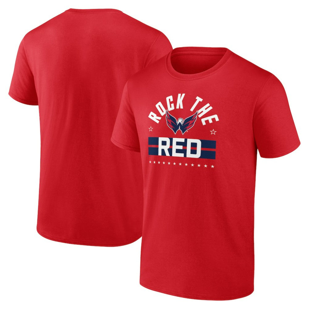 Washington Capitals Fanatics Local T-Shirt - Red T-shirts