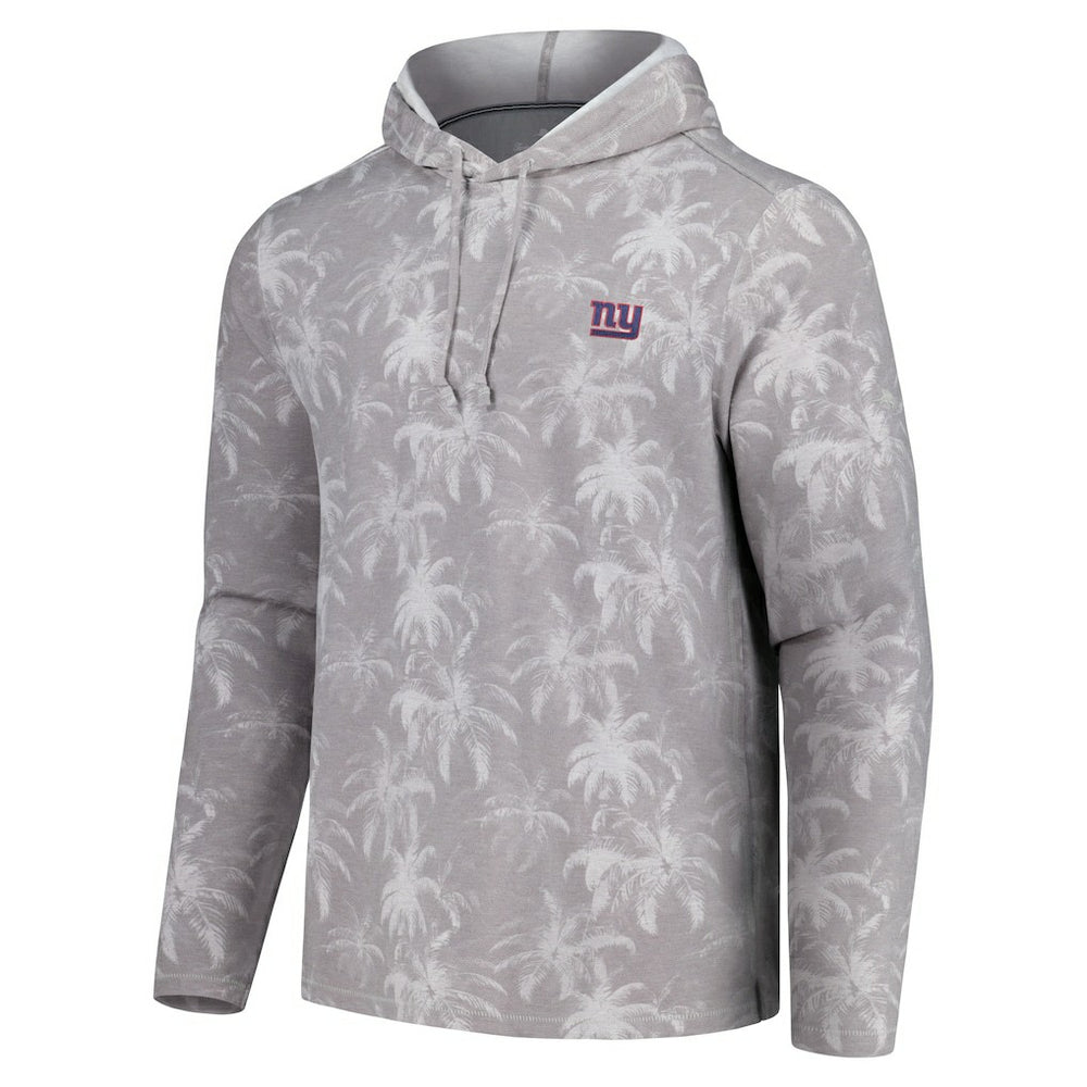New York Giants Palm Frenzy Hoodie Long Sleeve T-Shirt - Gray on sale
