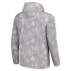 Detroit Lions Palm Frenzy Hoodie Long Sleeve T-Shirt - Gray outlet