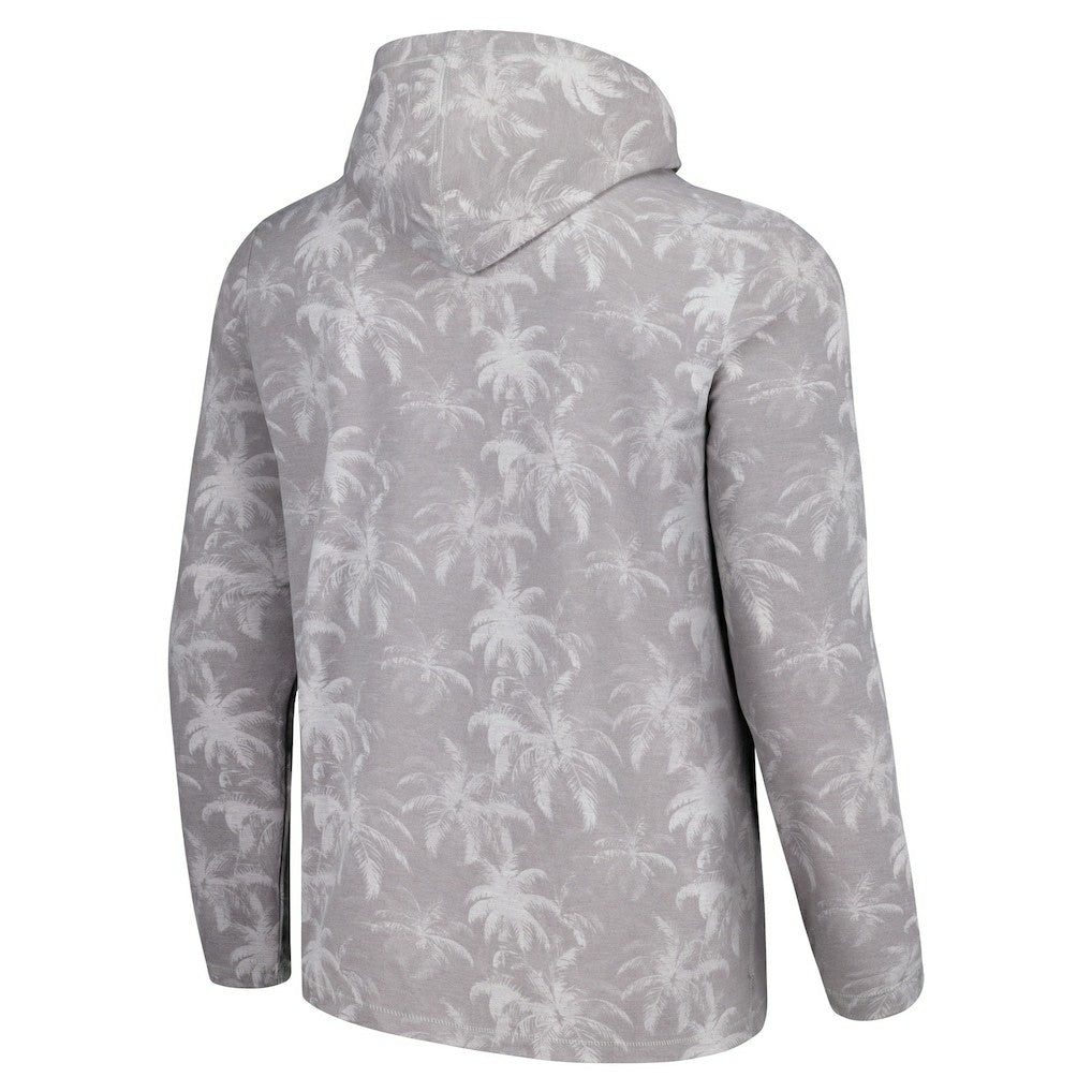Pittsburgh Steelers Palm Frenzy Hoodie Long Sleeve T-Shirt - Gray on sale