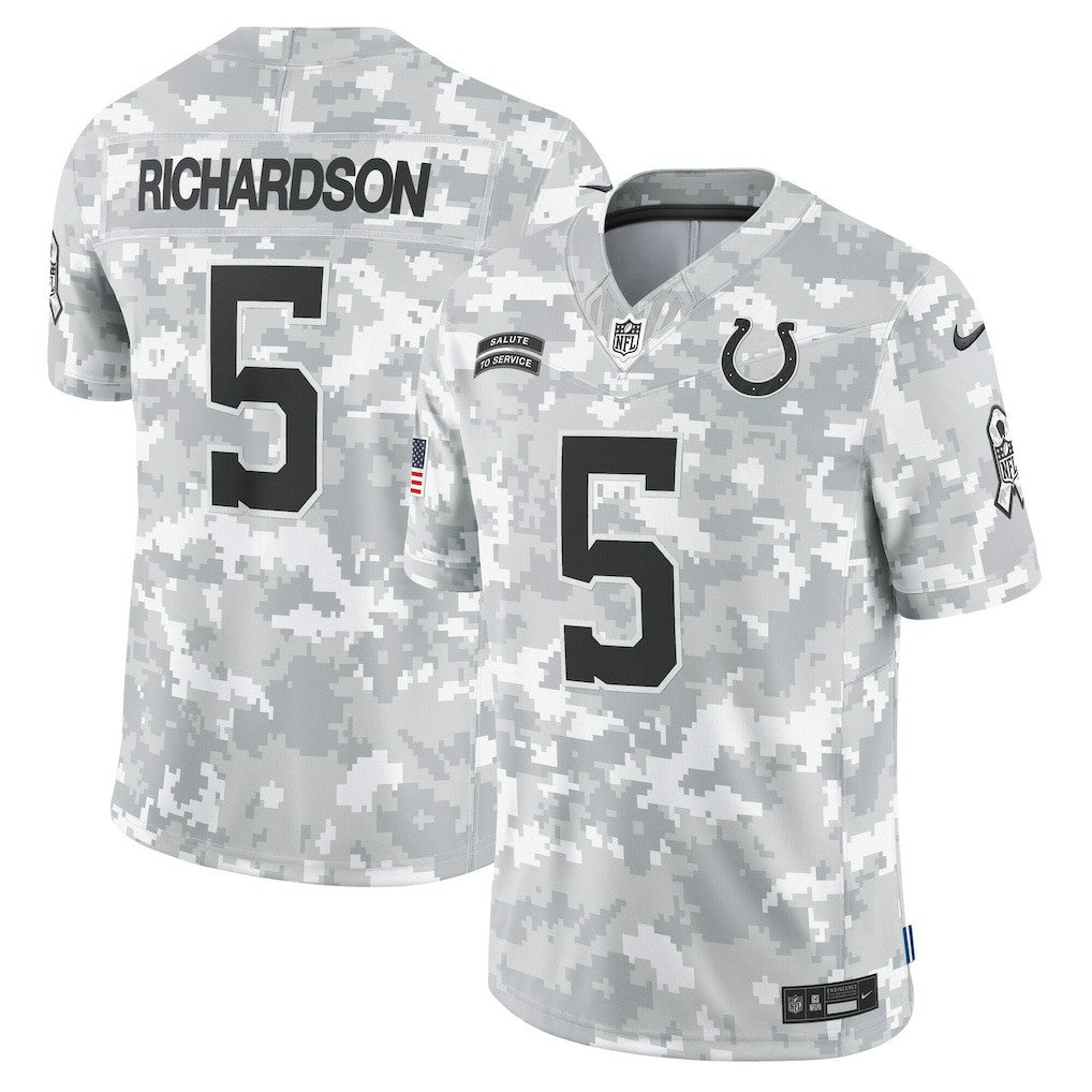 Anthony Richardson Indianapolis Colts 2024 Salute to Service Limited Jersey - Arctic Camo outlet