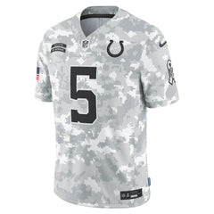 Anthony Richardson Indianapolis Colts 2024 Salute to Service Limited Jersey - Arctic Camo outlet