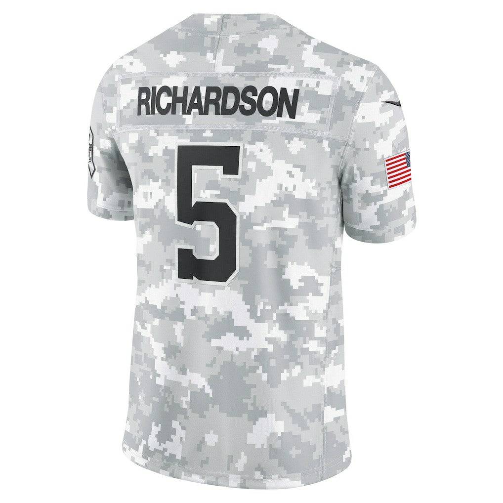 Anthony Richardson Indianapolis Colts 2024 Salute to Service Limited Jersey - Arctic Camo outlet