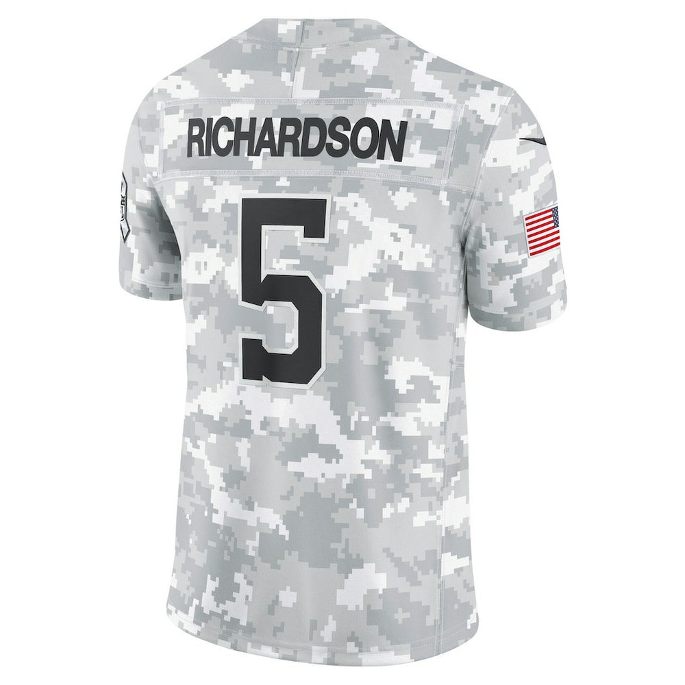Anthony Richardson Indianapolis Colts 2024 Salute to Service Limited Jersey - Arctic Camo outlet